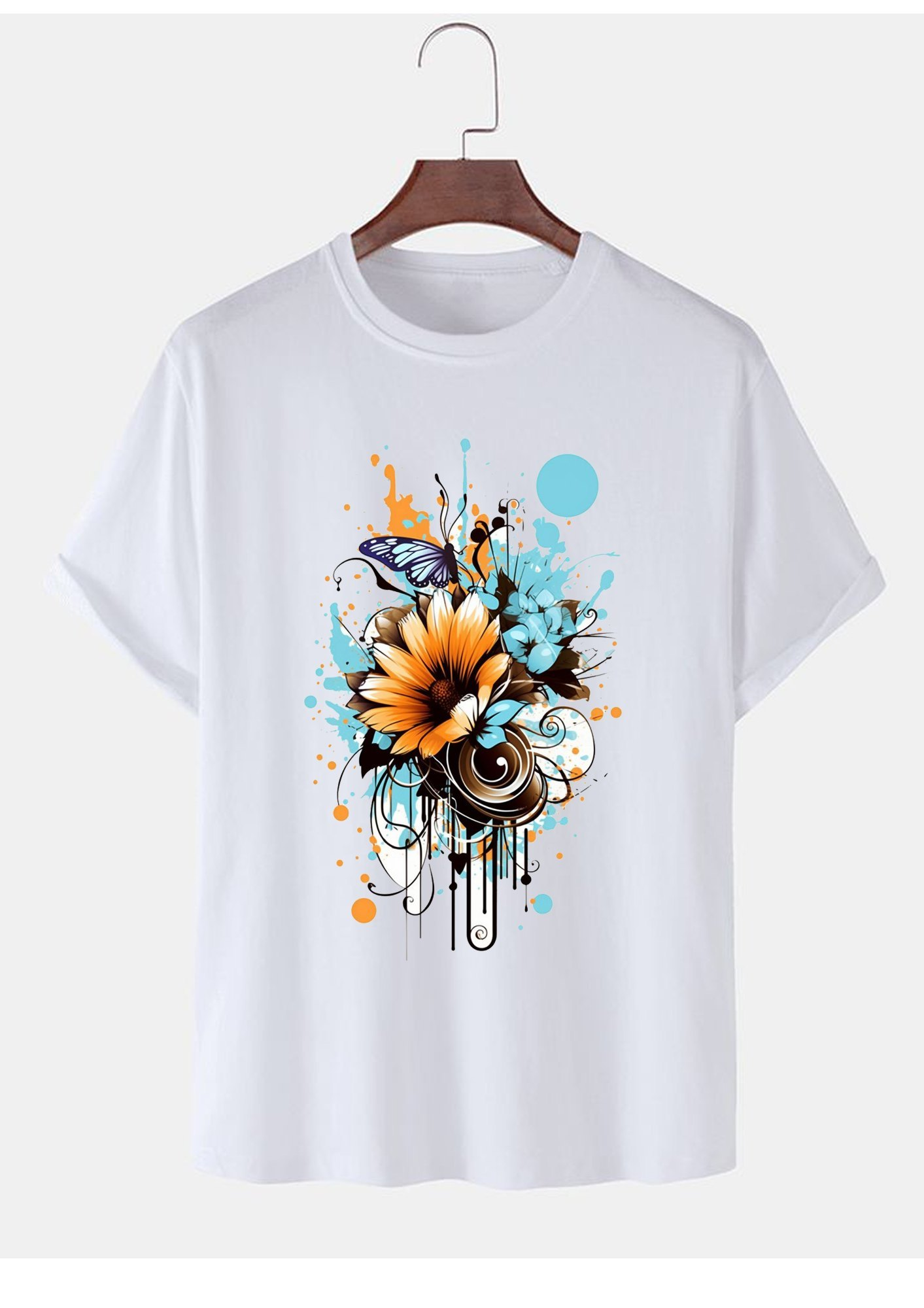 Printed Artistic T-Shirt